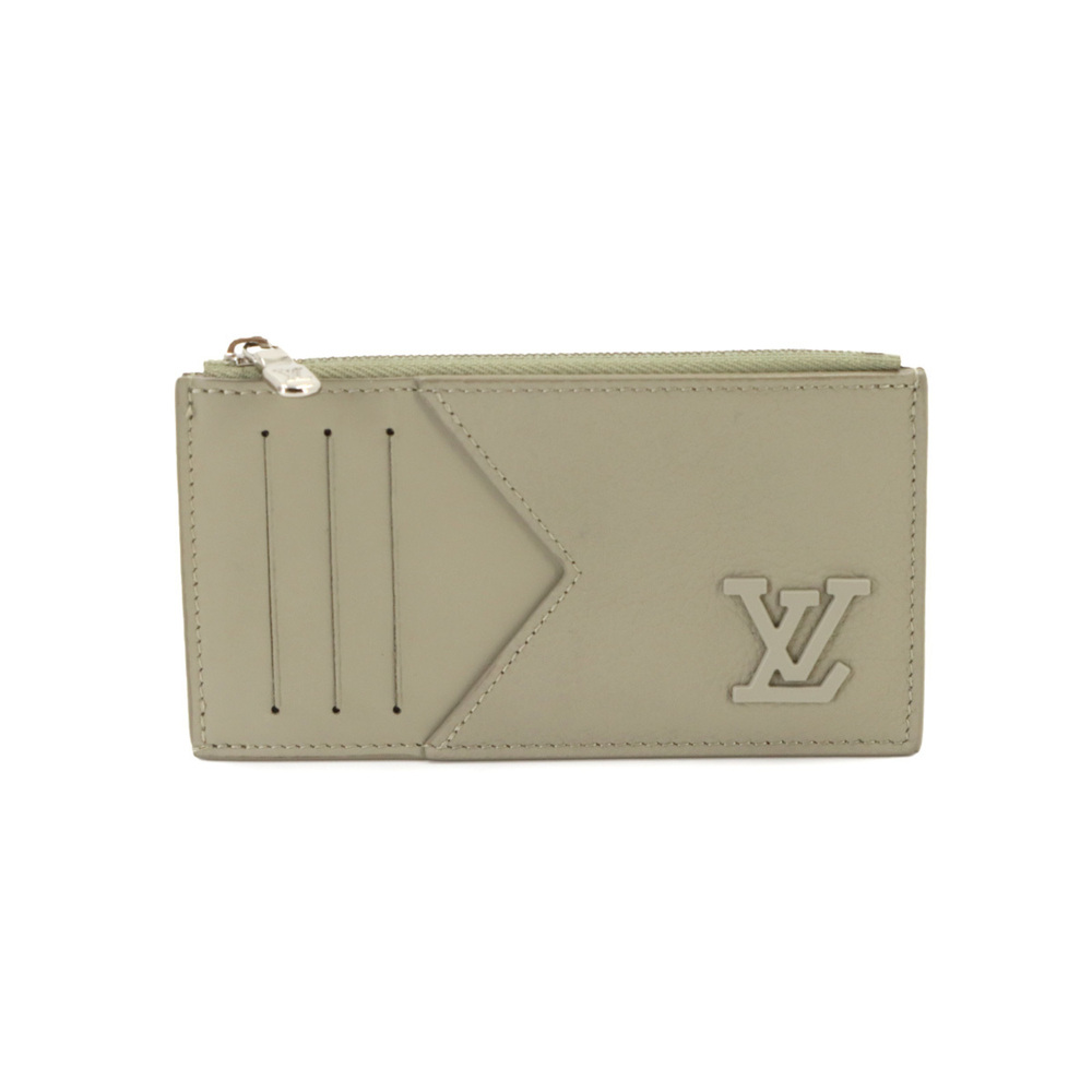 Louis Vuitton LV Aerogram Coin Card Holder Wallet/Coin Case Sage M82282 RFID